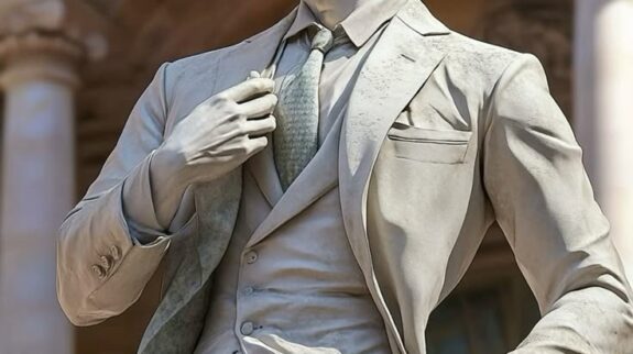 Statue of David ___ AI-generated artwork